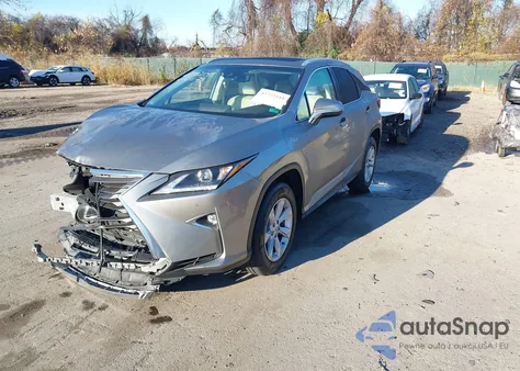 2017 Lexus Rx 350 из США, поврежденный, VIN 2T2BZMCA7HC092764